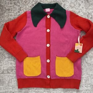 Ban.do Women’s S/M Cartigan Color Pop Heavyweight Sweater NWT